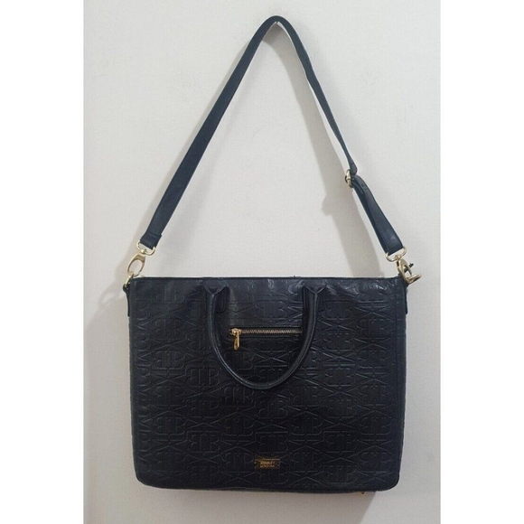 Badgley Mischka Debossed Handle Bag - Picture 6 of 16